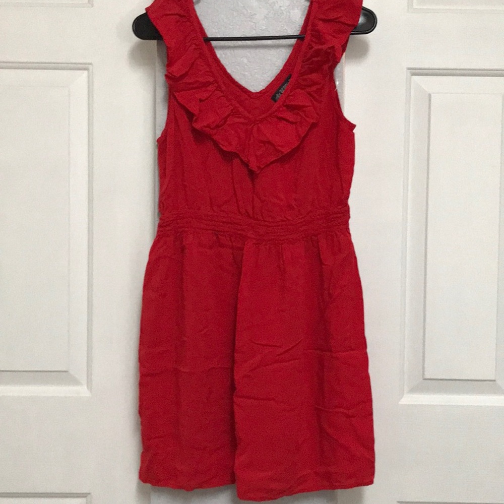 Red dress